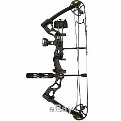 SAS 55-70 Lbs 25-31 Compound Bow Pro Hunting Ready Package Combo Target 3D