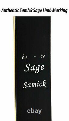 Samick Sage Takedown Recurve Bow Youth and Adult Wooden Tradtiional Bow 62 Long