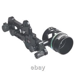 Single Pin Bow Sight Shooting Hunting Archery Compound Bow Sight Black