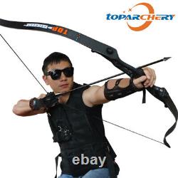 TOPARCHERY 56 Archery Recurve Bow 30-50lbs &12pcs Arrow & Bow Bag Bow Access