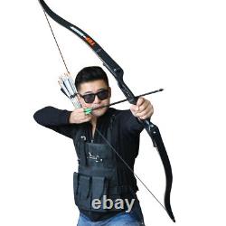 TOPARCHERY 56 Archery Recurve Bow 30-50lbs &12pcs Arrow & Bow Bag Bow Access