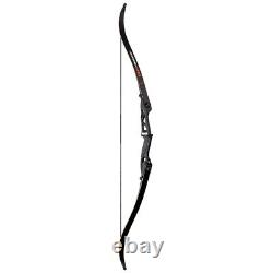 TOPARCHERY 56 Archery Recurve Bow 30-50lbs &12pcs Arrow & Bow Bag Bow Access