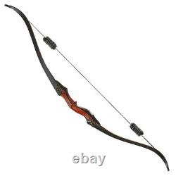 TOPARCHERY Laminated Takedown Recurve Bow Hunting & Target Arrows Quiver Set