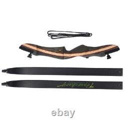 TOPARCHERY Wooden Takedown Recurve Bow 62 Archery Bow Hunting & Target Practice