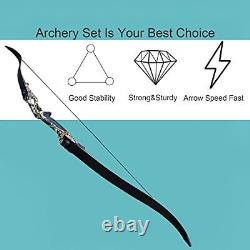 Takedown Recurve Bow Bow and Arrow for Adults Archery Set Adult Metal Riser