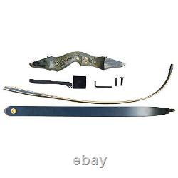 Takedown Recurve Bow Fiberglass Arrows Right Hand Adult Hunting Outdoor Practice