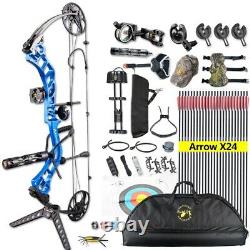 Topoint Archery Compound Bow 19-30 Right Hand Hunting Shooting Archery Target