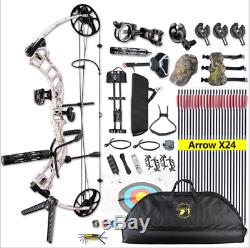 Topoint Trigon Compound Bow Right Hand Package Arrows Archery Target Hunting Set