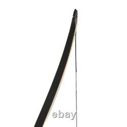 Traditional Handmade 54 Wooden Longbow Hunting Recurve Bow 20-35lbs Right Hand
