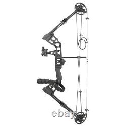 UK Archery Compound Bow Bag Arrows Set 20-70lb Adjustable Tip Bow Hunting 320FPS