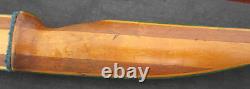 Vintage 1960's Root Archery Field Master Custom Wood Recurve Bow 66 28 44lb RH