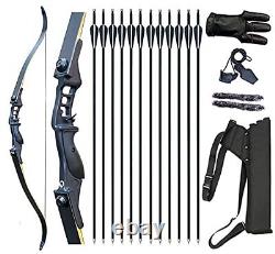 Vogbel Archery Recurve Bow and Arrows for Adults 52 Archery Set 30-50lb