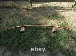 Yew English Longbow 50lbs@28 single stave self bow for target, field or hunting