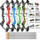 Youth Compound Bow Arrow Kit 10-30lbs Archery Shooting Junior Gift Outdoor260fps